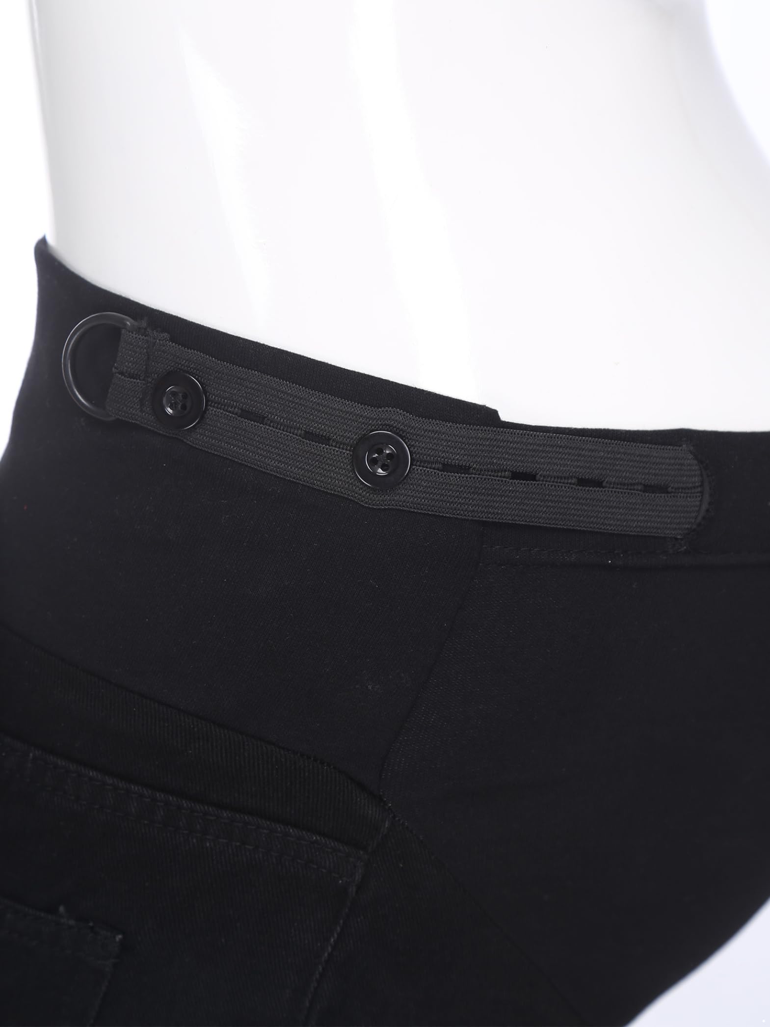 Pantalons Grossesse Jeans Longues Élastiques pour Femmes Enceintes