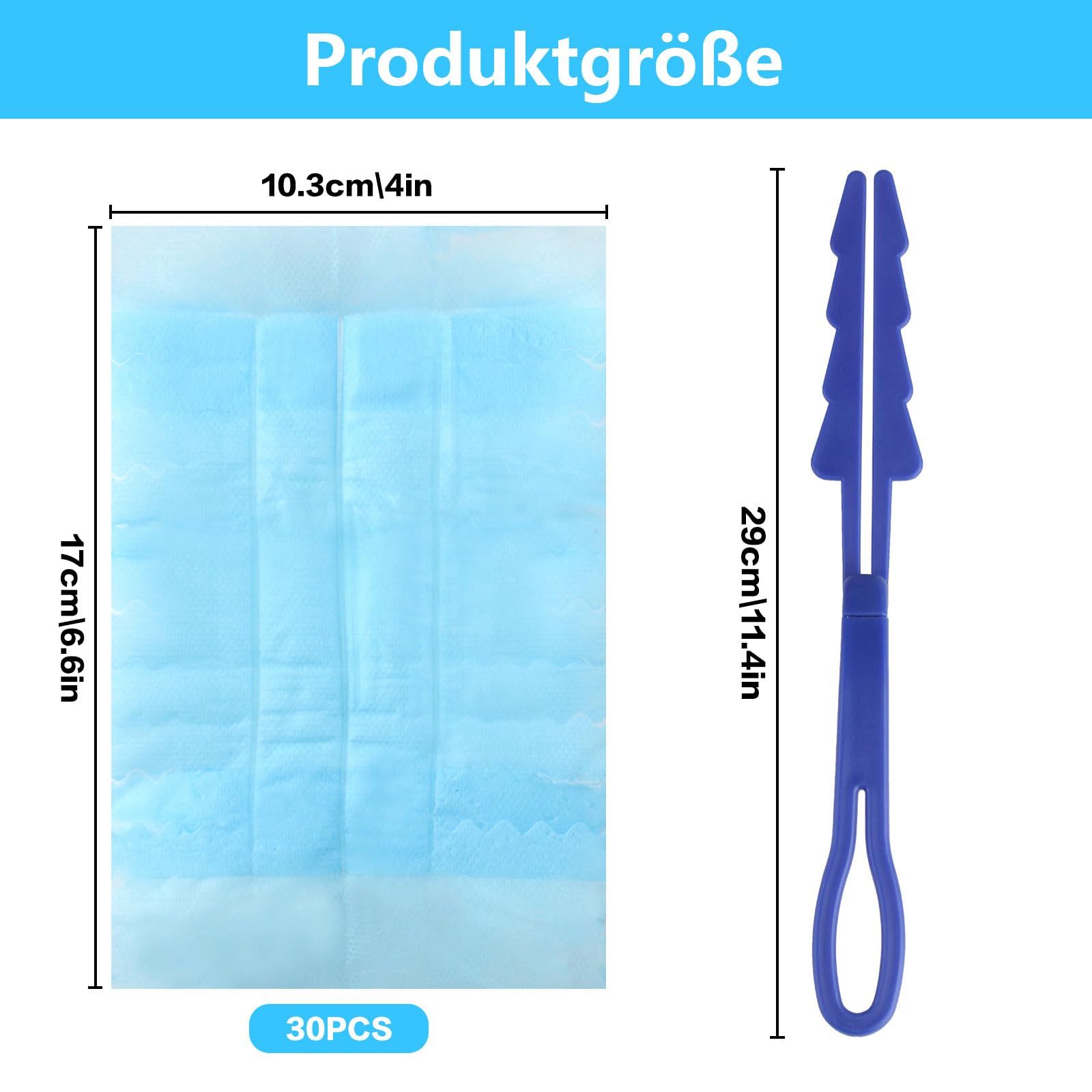 30 sztuk Wymienne chusteczki do kurzu z 1 uchwytem | Kompatybilne z Swiffer Zestaw do czyszczenia kurzu, Microfiber Chusteczki do czyszczenia kurzu i brudu, 15 x 10 x 0,2 cm