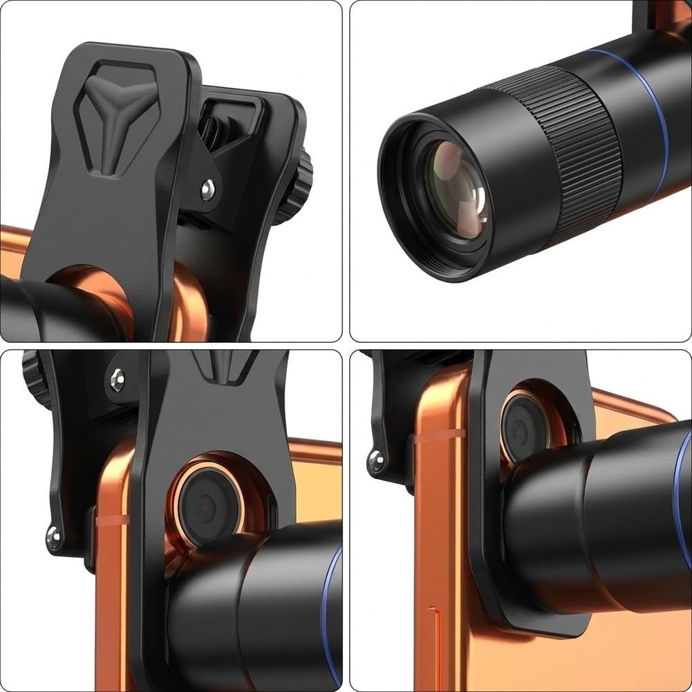 Objectif pour zoom 6X 144mm Équivalent pour Mobile Objectif pour