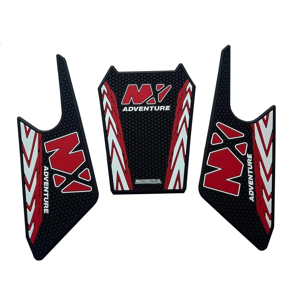 Motorcycle Fuel Tank Sticker for NX400 NX500 2024 Motorcycle Tank Pad Protector Sticker Decal Gas Knee Grip Tank Traction Pad Side Motorbike