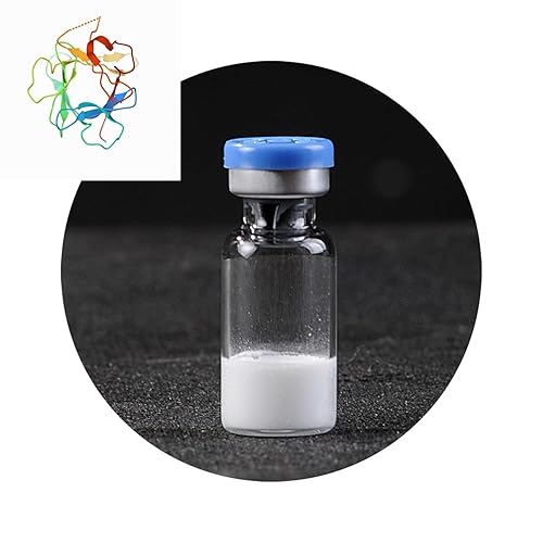 Miniatura 2 de Polvo de factor de crecimiento de queratinocitos, polvo liofilizado KGF grado cosmético para piel sensibilizada, 1 miligramos, 900000IU, 96% de