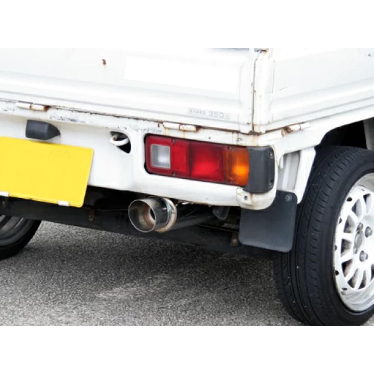 Amazon | アクティ トラック (HA6/HA7/HA8/HA9) 車マフラー 砲弾型