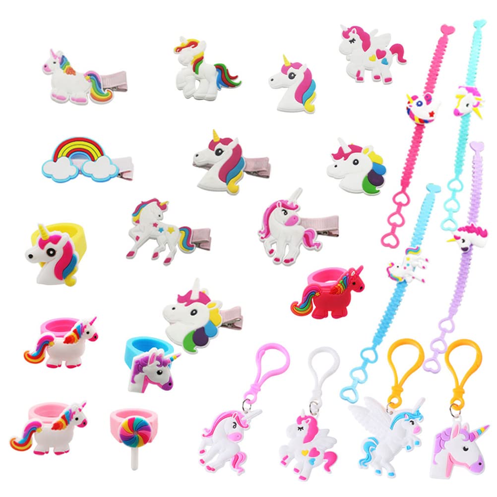 Einhorn Adventskalender Mit 24 Haarschmuck-Teilen – Weihnachtsgeschenk Für Mädchen