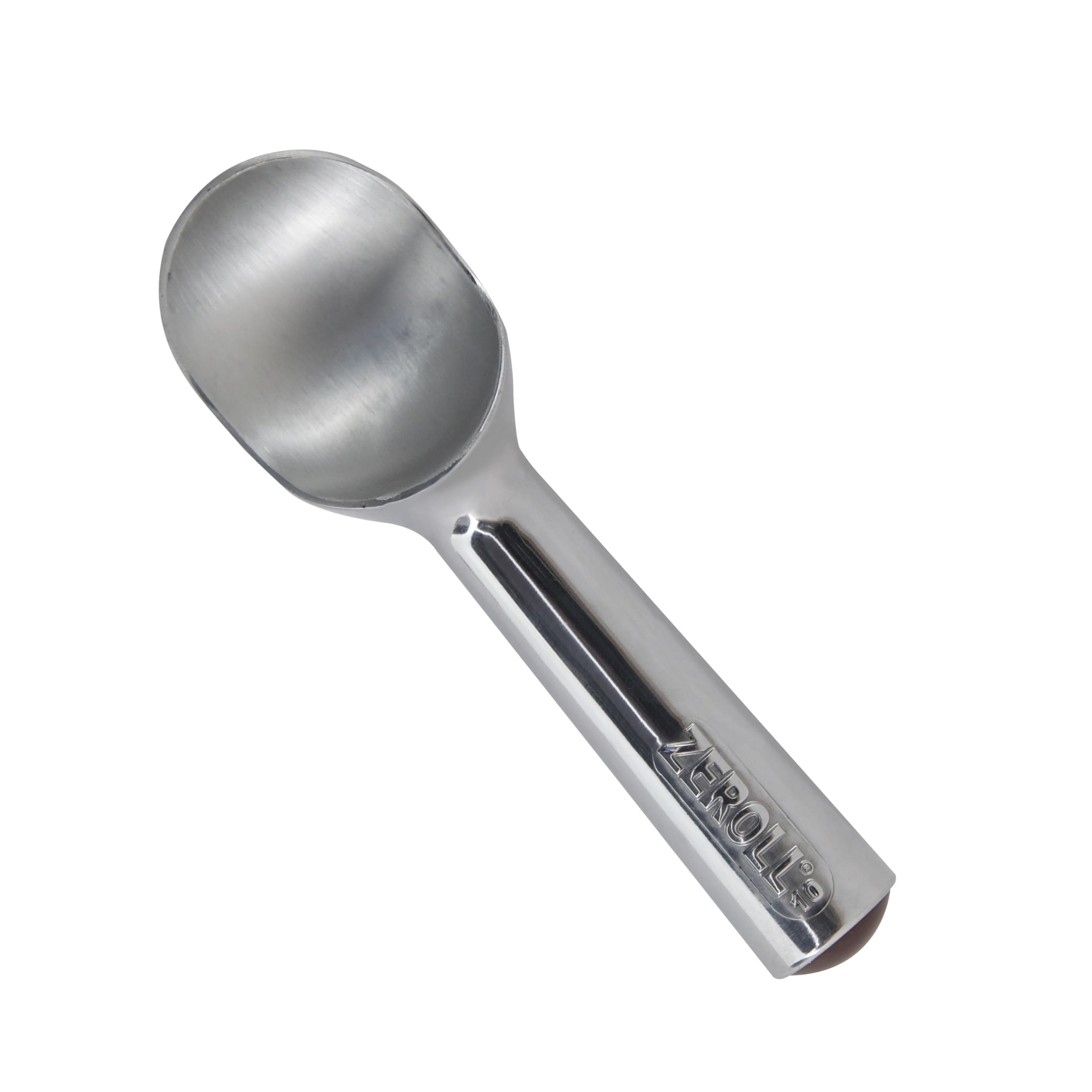 1010 Original Ice Cream Easy Scoop with Unique Liquid Filled Heat Conductive Handle Simple One Piece Aluminum Design Easy Release 20 Scoops per Gallon, 4-Ounce, Silver
