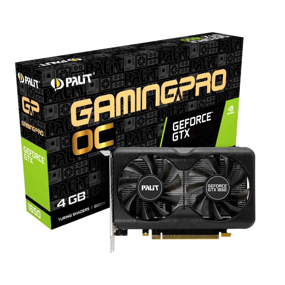 Palit GeForce GTX 1650 GP 4GB GDDR6　GPU Palit GeForce GTX 1650 GP OC 4GB GDDR6 Graphics Card: Buy Online