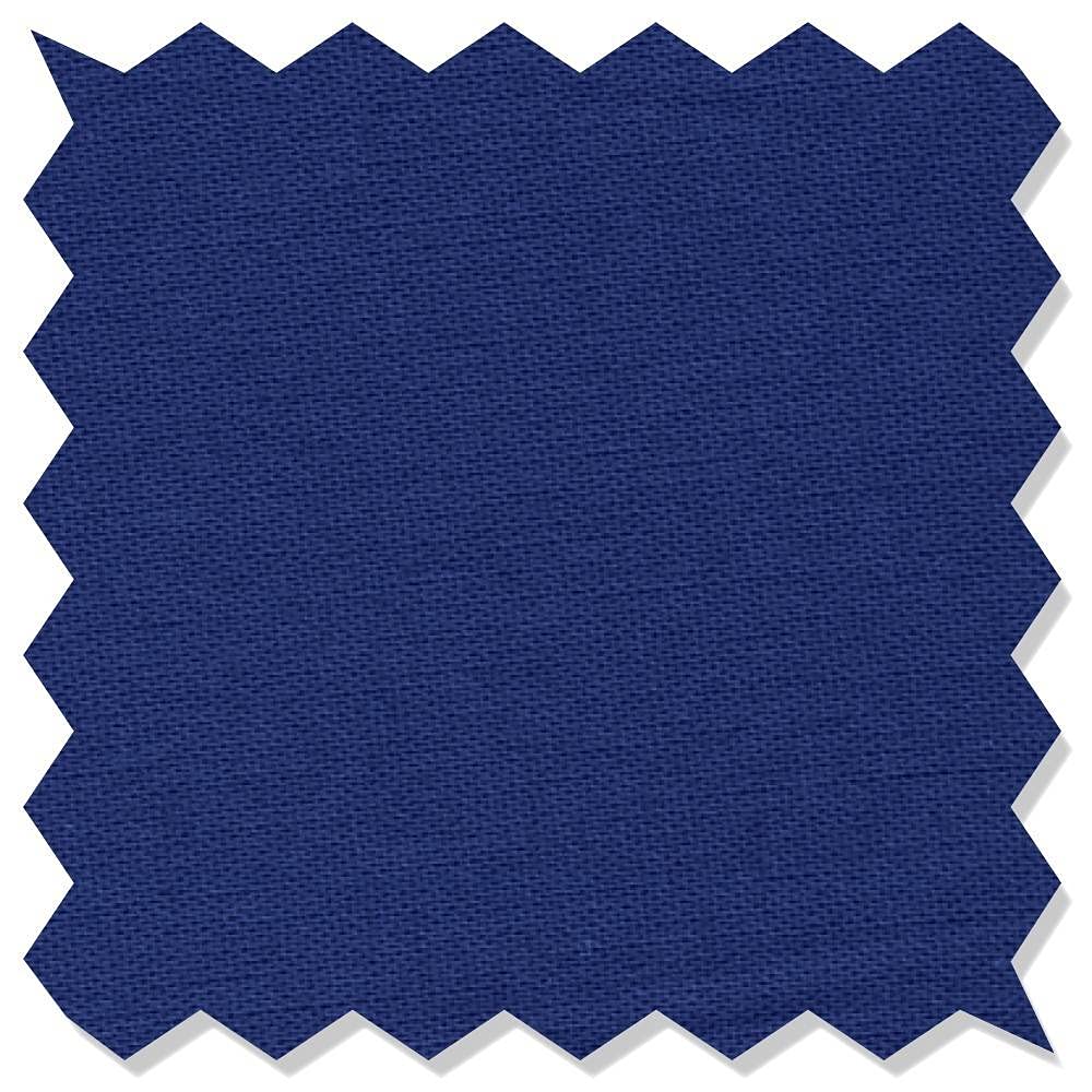MADECOSTORE Wavy Roman Blind - Length 140 x Height 170 cm - Navy Blue