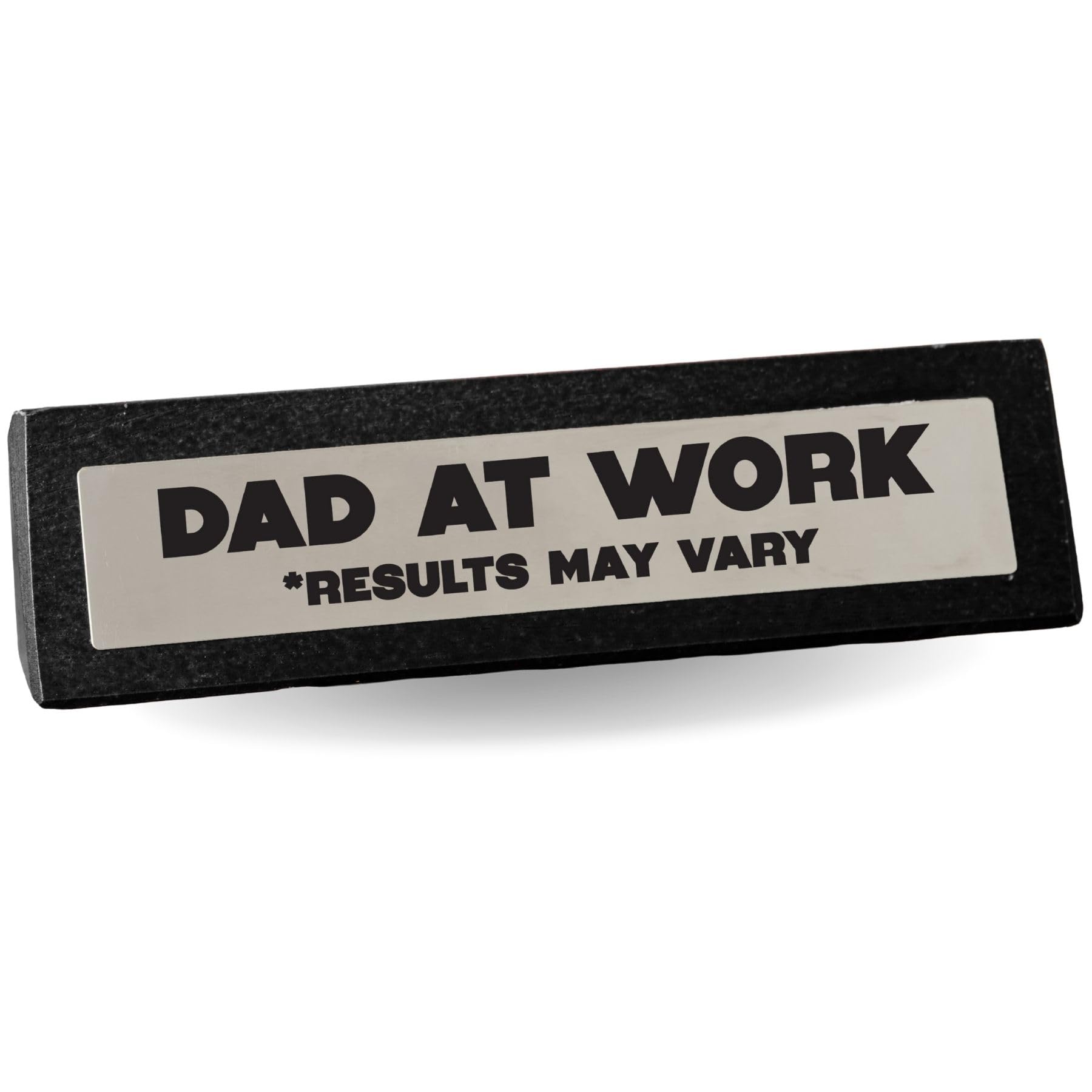 Boxer Gifts Dad at Work Desk Sign - Funny Birthday Present for Dads from Son or Daughter Father’s Day, Christmas