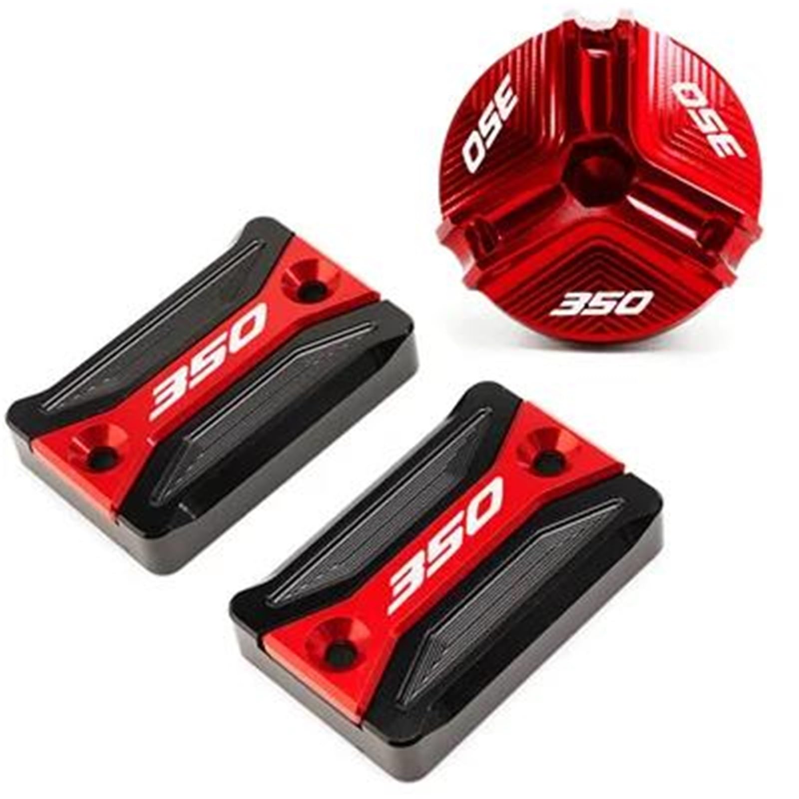 Sostituire il tappo Moto Serbatoio Del Liquido Dei Freni Copertura Tappo Olio Spina Per HONDA FORZA 350 NSS350 NSS 2018 2019 2020 2021 2022(Red B)