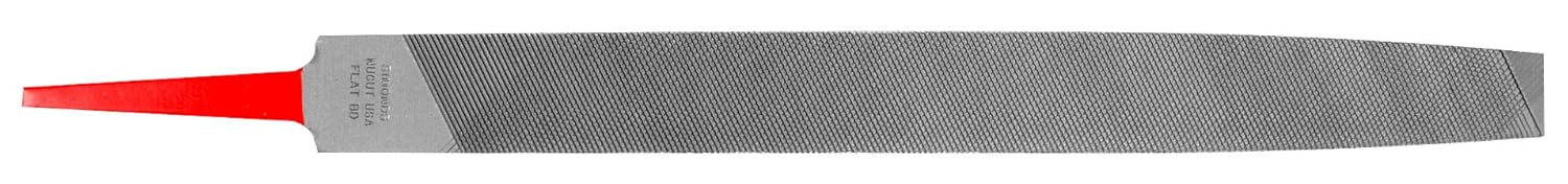 Simonds - 78237100 Blk Mai-Sharp, Flat File, Smooth, American, 12 in (Pack of 6)