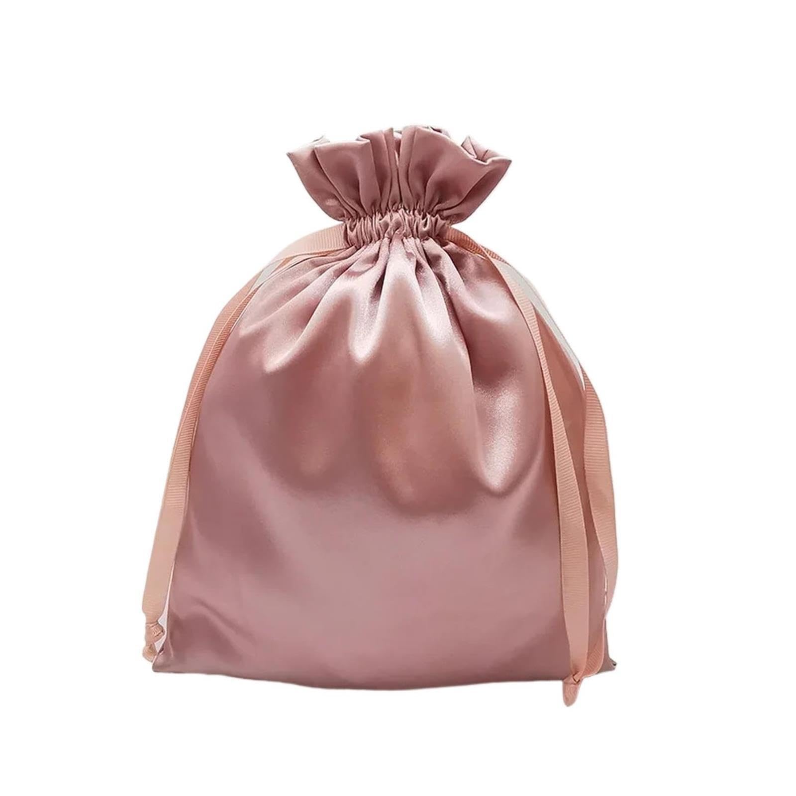 Borse in Satin per Scarpe Borse con coulisse in raso da 50 pezzi
