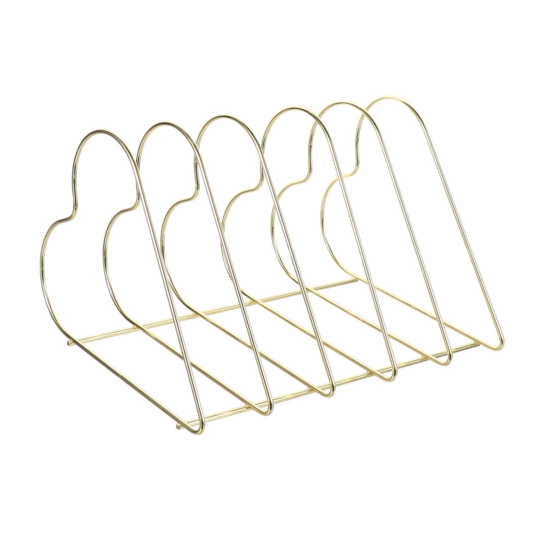 STOBOK 1pezzi Portariviste in Ferro Portalibri Iron Art Organizer per Riviste per Ufficio Domestico per Varie Carte Posta File Cartelle Quaderni Libri Spessi