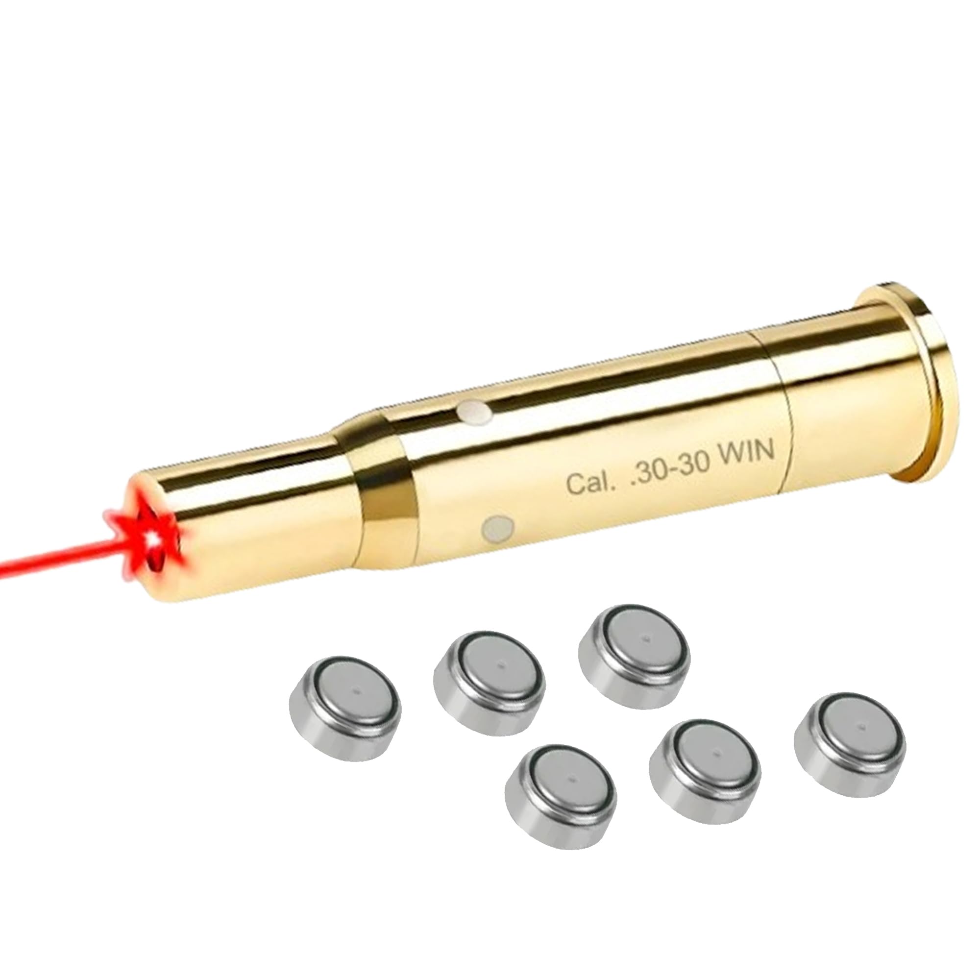 GOTICAL Red Dot 30-30 Win Laser Bore Sighter Boresight Hunting Tool 3030 Cartridge Bore Sight Red Laser