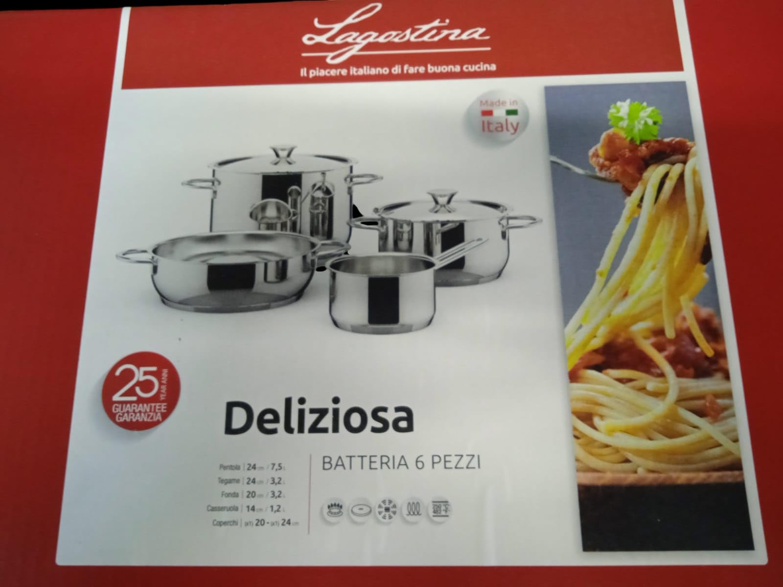 Lagostina 6 szt