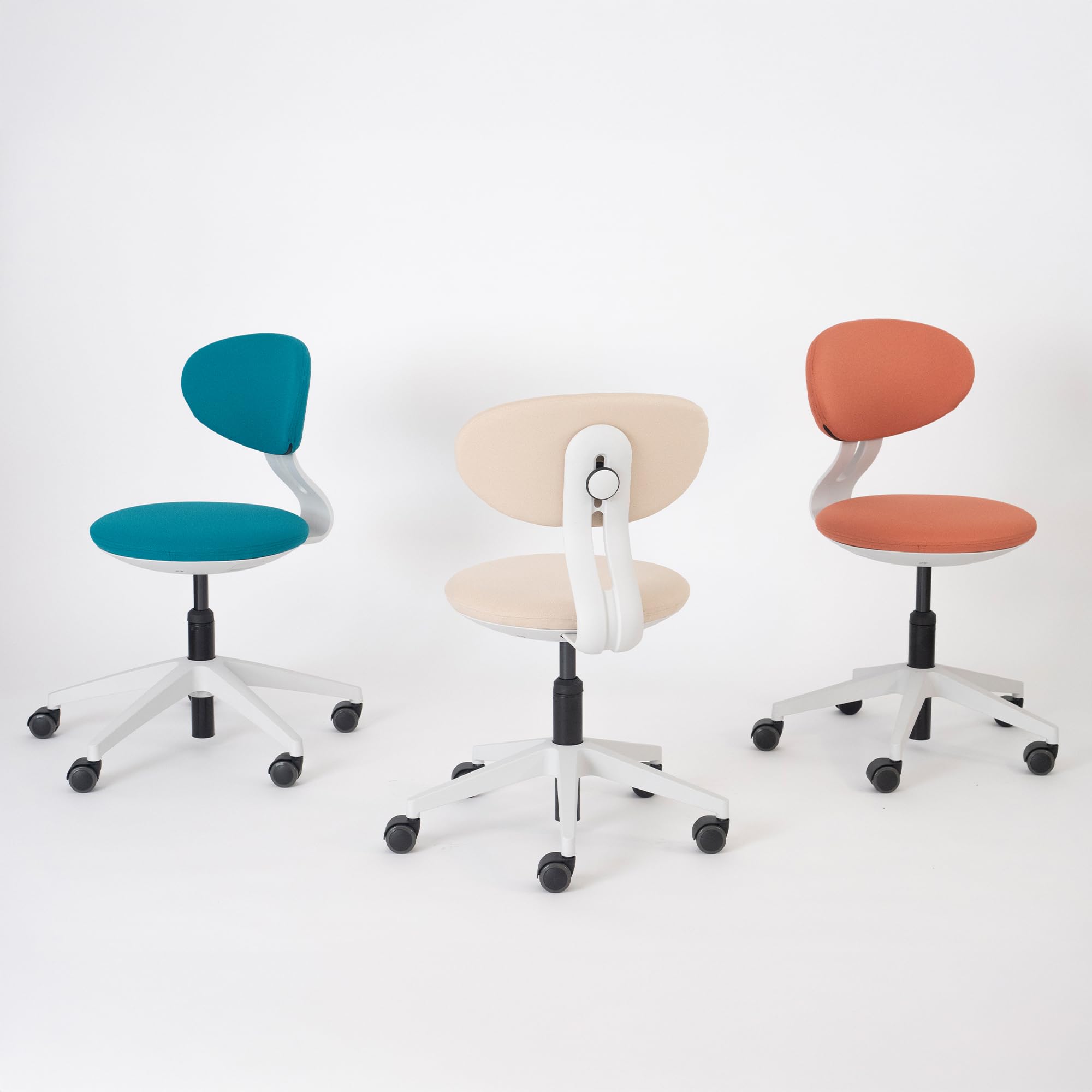 Ergotopia Ergonomischer Kinder Schreibtischstuhl – höhenverstellbarer Kinderdrehstuhl mit atmungsaktiver Rückenlehne, orthopädischer Kinderstuhl für gesundes Sitzen, Kinder Schreibtisch Stuhl