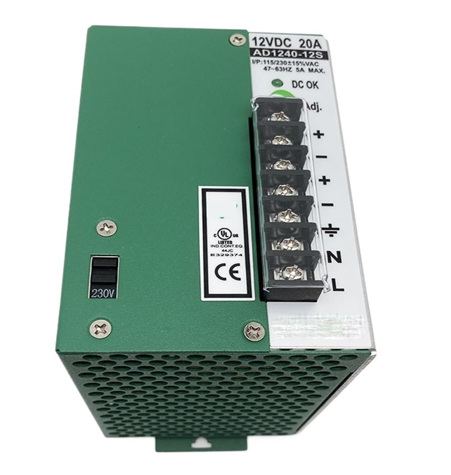 GWRQXWCKA AD1240-12S Rail Switch Power Supply