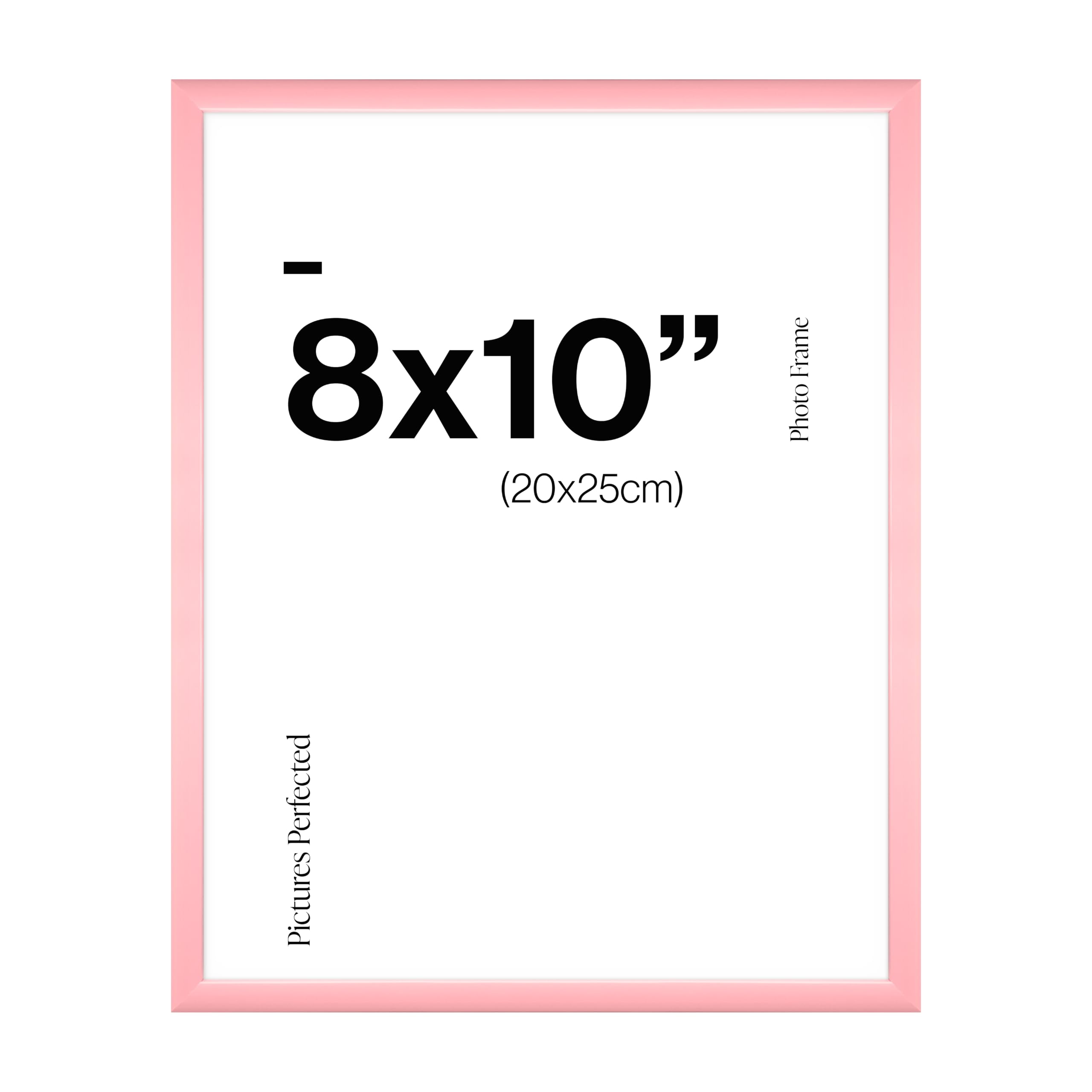 Modern Pink 8x10 Photo Frame for 8x10 (20 x 25cm) Photos or Pictures