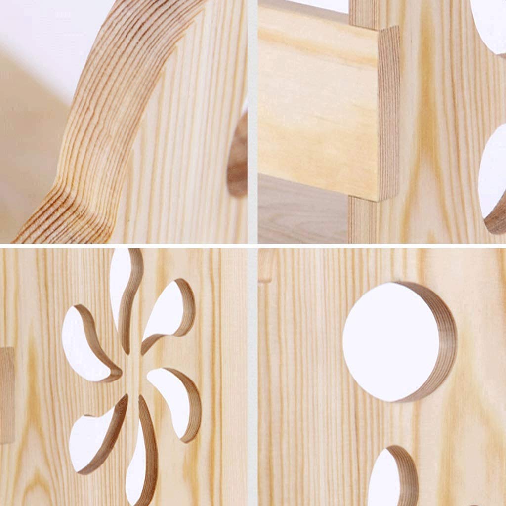 Aufbewahrung Ordner/Schnellhefter/Organisator/Einfache Desktop-Bücherregal aus Holz Kombination Kleinen Bücherregal Natürlicher Beschaffenheit Desktop-Organizer-Ausstellungsstand 35 × 20 × 30 cm Abla
