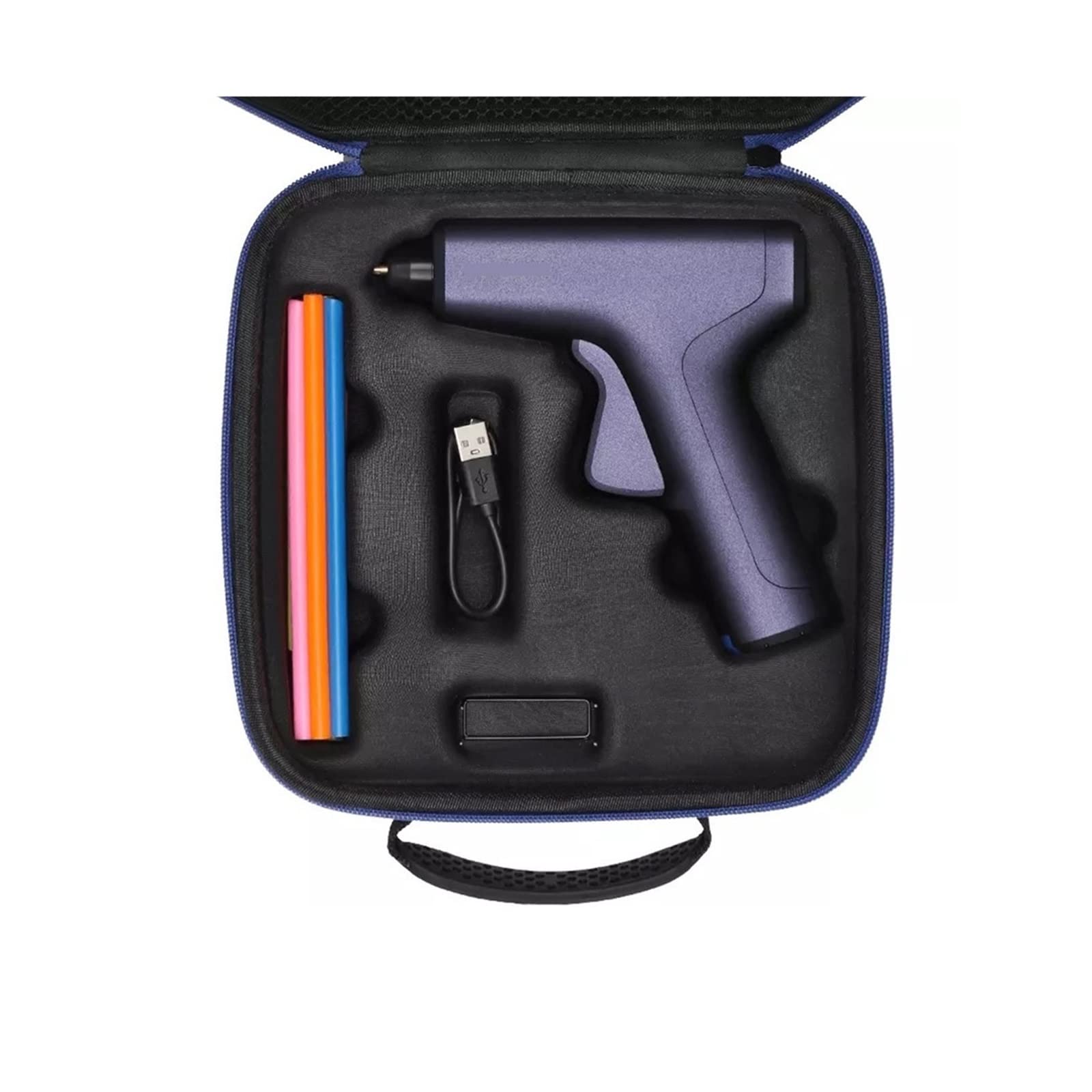 Pistolet do klejenia na gorąco Bezprzewodowy Pistolet Do Klejenia Na Gorąco Zestaw Szybkiego Nagrzewania Pistoletu Do Klejenia Z Klejem W Sztyfcie Premium Do Domowego Pistoletu Do Gorącego Silikonu do