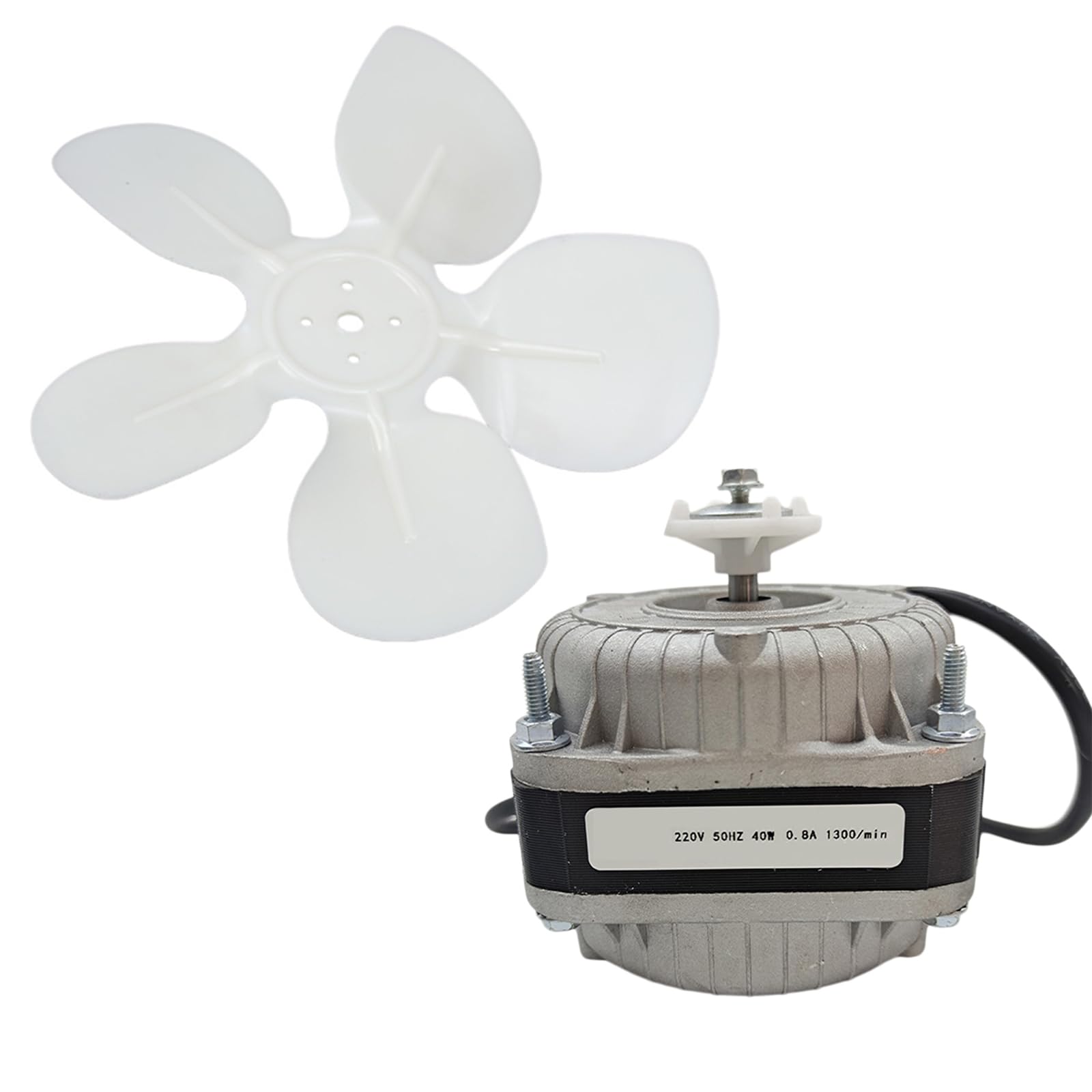 Alksubbm Efficient Refrigerator Cooling Fan Motor Condenser Fan Cooling Motor for Home and Commercial Use Refrigerator