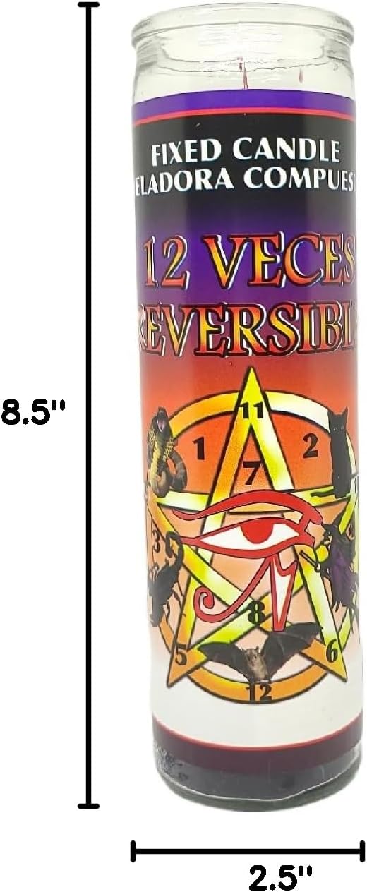 12 Veces Reversible Fixed Candle