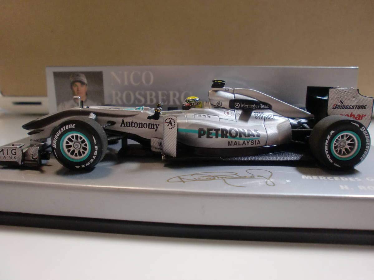Amazon | メルセデスGP Fチーム MGP W01 ニコ・ロズベルグ 2010 【PMA