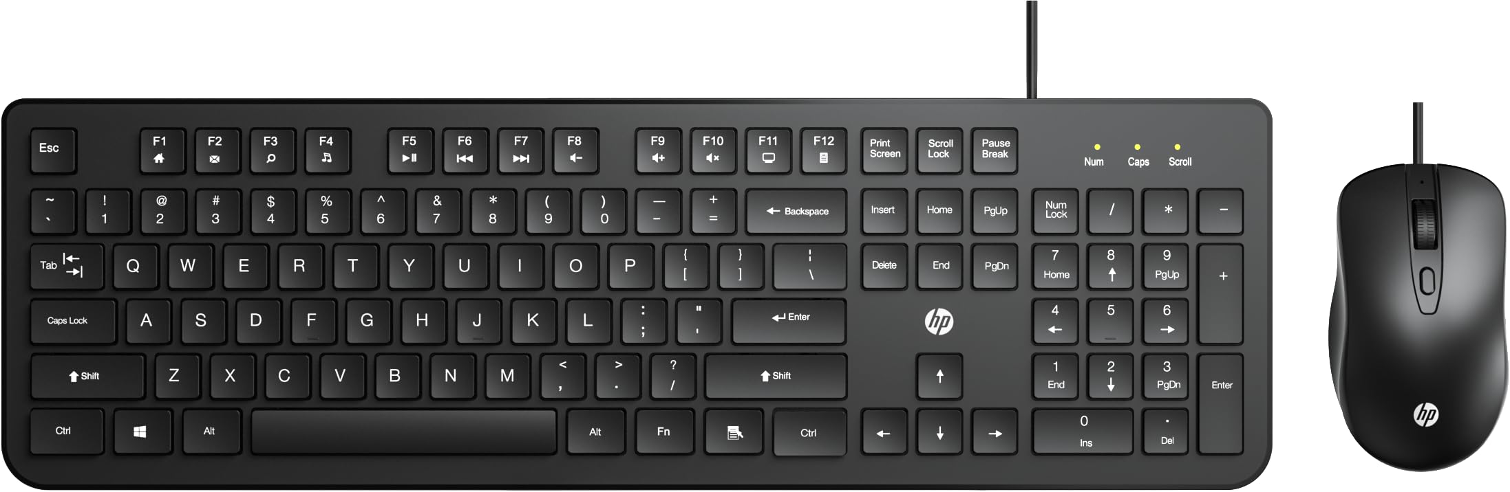 HP KM190 Wired Mouse and Keyboard Combo (AB3D3AA)-image-46