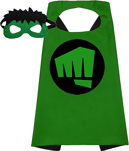 Capas de superhéroe para niños, disfraces de Halloween y disfraces, capas de juguetes de superhéroes de 4 a 10 años para regalos de fiesta de