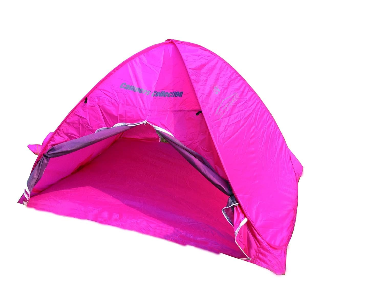 Veera One Touch Camping Tent | Material: Polyester | Wateproof | UV Protection | Outdoor Activities Use | with Carry Bag | for 4 Person | Size: 200x200x120 cm | Color: Pink-image-26