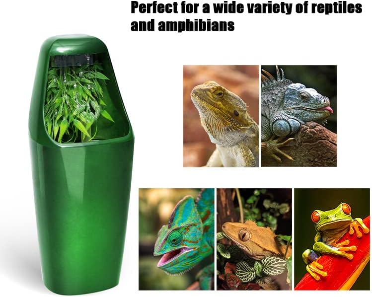 Miniatura 6 de Dispensador de agua para reptiles, fuente automática para beber, circulación de agua, alimentador de agua para reptiles, velocidad de flujo de agua