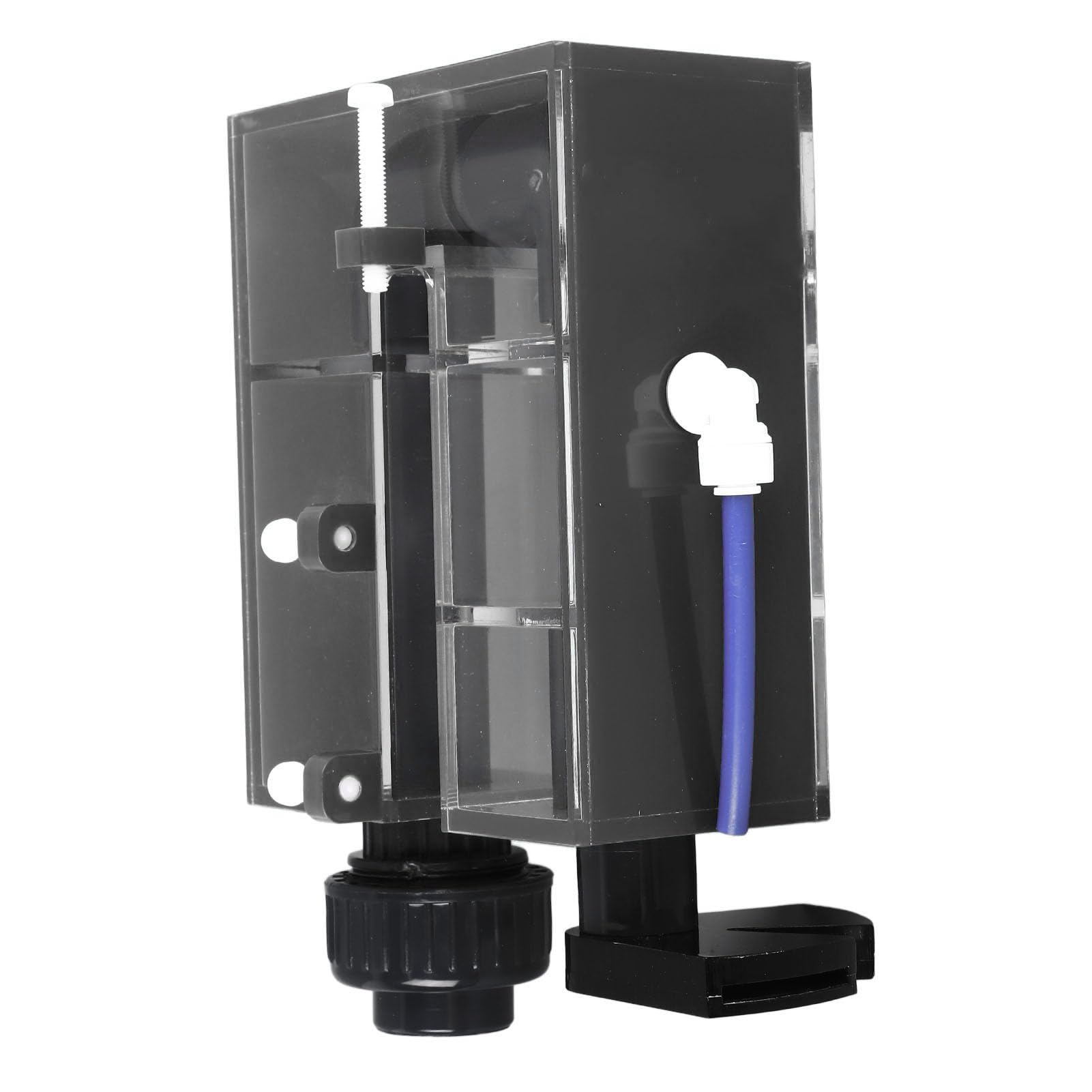 Zerodis Pompa Aeratore per Acquario per Acquario, Filtro per Vasca per Pesci Montato a Parete, Efficiente di Circolazione dell'Acqua per Serbatoi di Acqua Dolce e Salata, Scatola di Troppopieno in