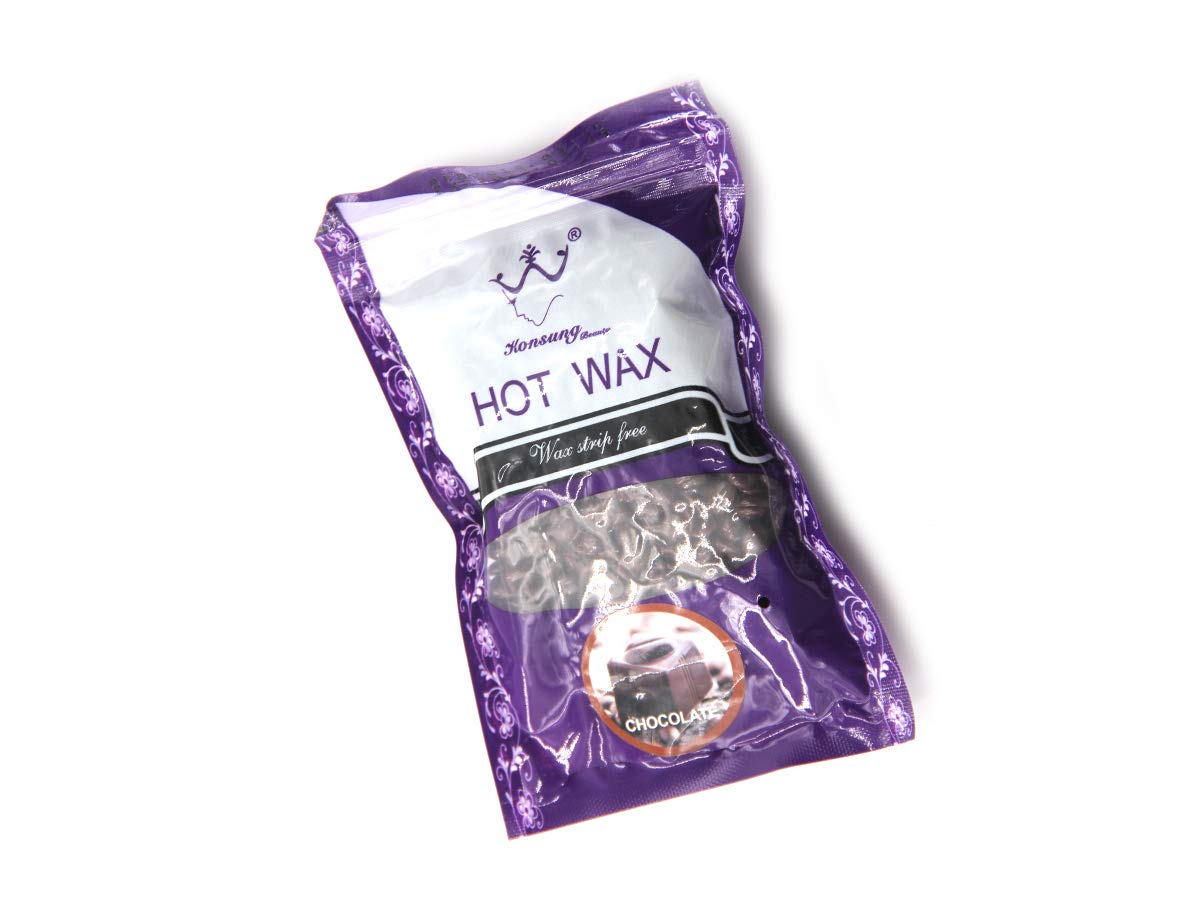 Konsung BeautyWax for hair removal - Chocolate