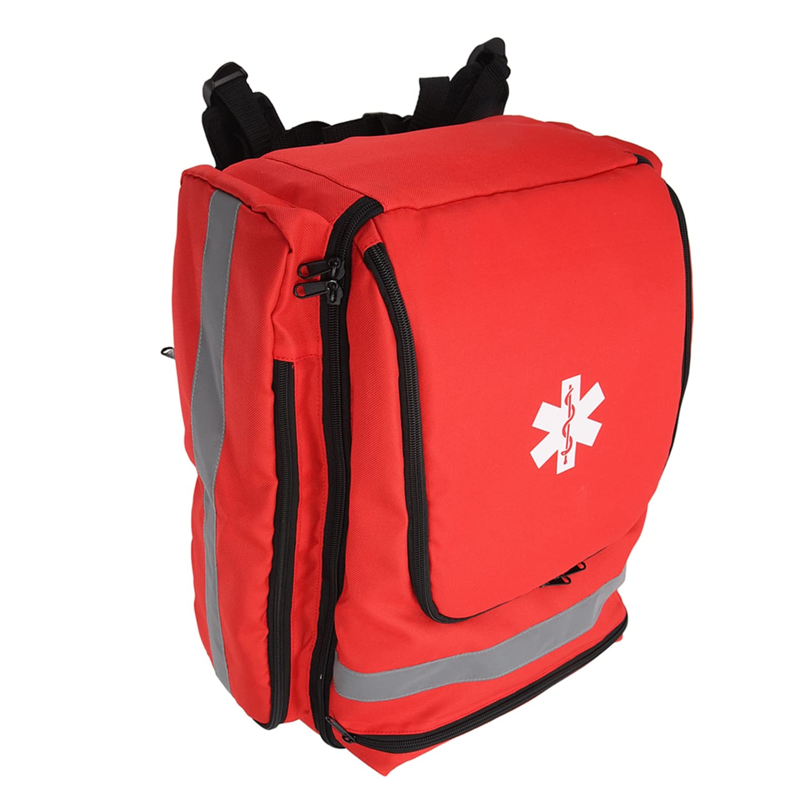 Große Notfalltasche, Weit Verbreitete Ersthelfertasche mit Großer Kapazität, Rot, für Reisen