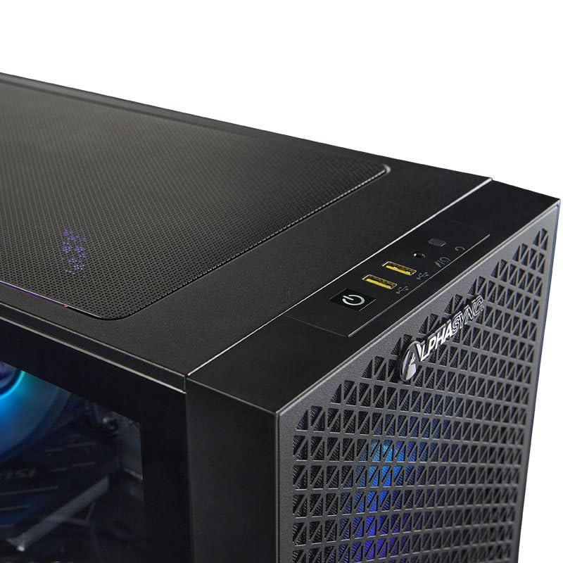 AlphaSync Prebuilt Gaming PC - AMD Ryzen 5 7500F, NVIDIA GeForce