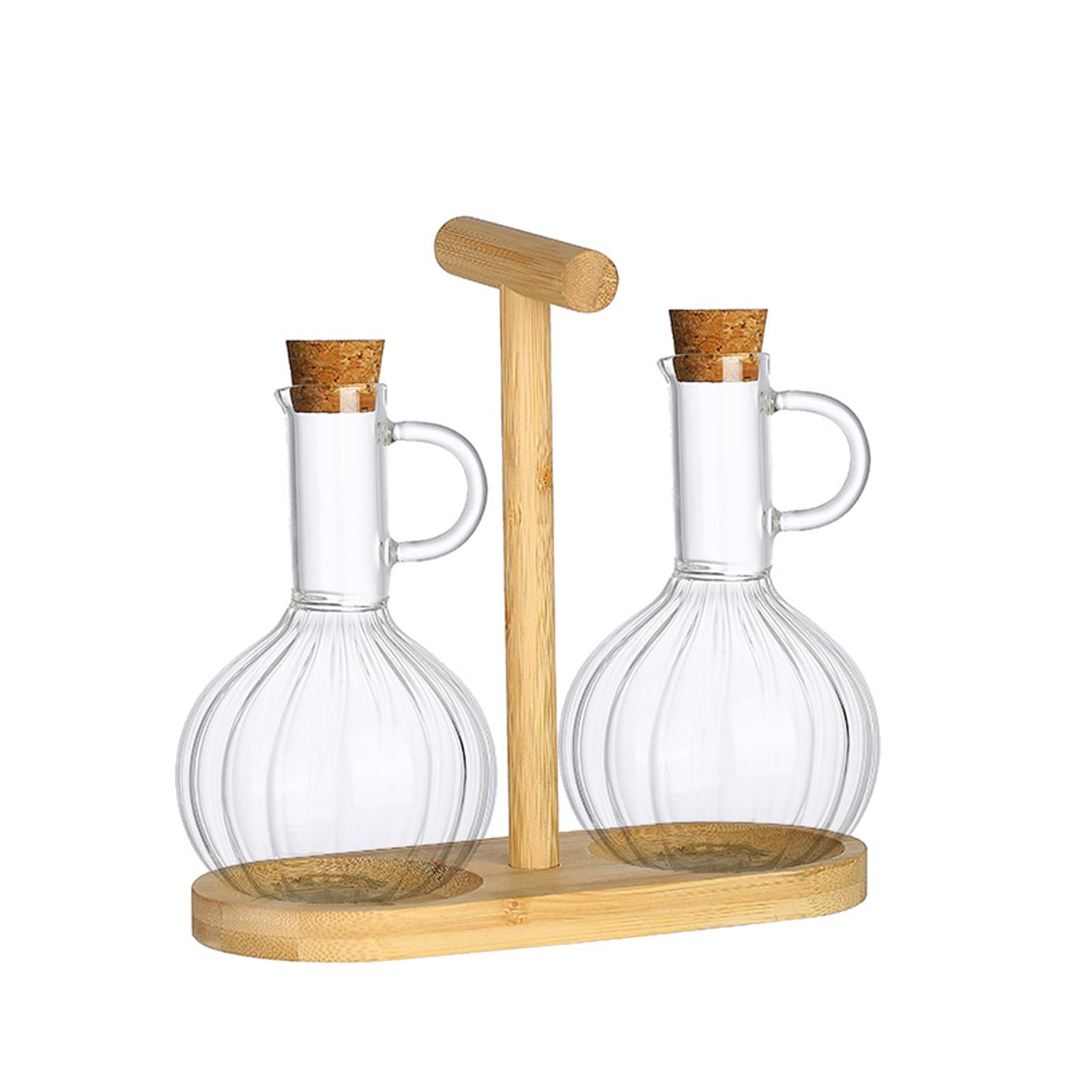 Buxuaaaa Sturdy Glass Oil Bottle and Holder Oil Dispenser for Dispensing and Easy Cleaning in Homes Kitchens Borosilicate Glass Dispenser Container Cooks Bottle Holder