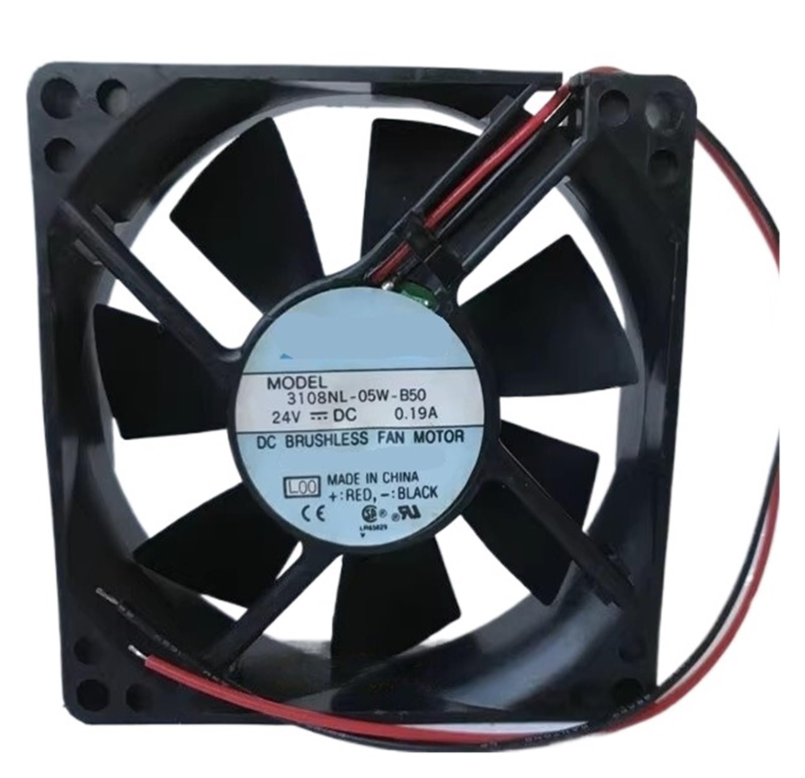 FSBNMNXPQ 8020 3108NL-05W-B50 DC24V 0.19A 8CM Inverter cooling fan
