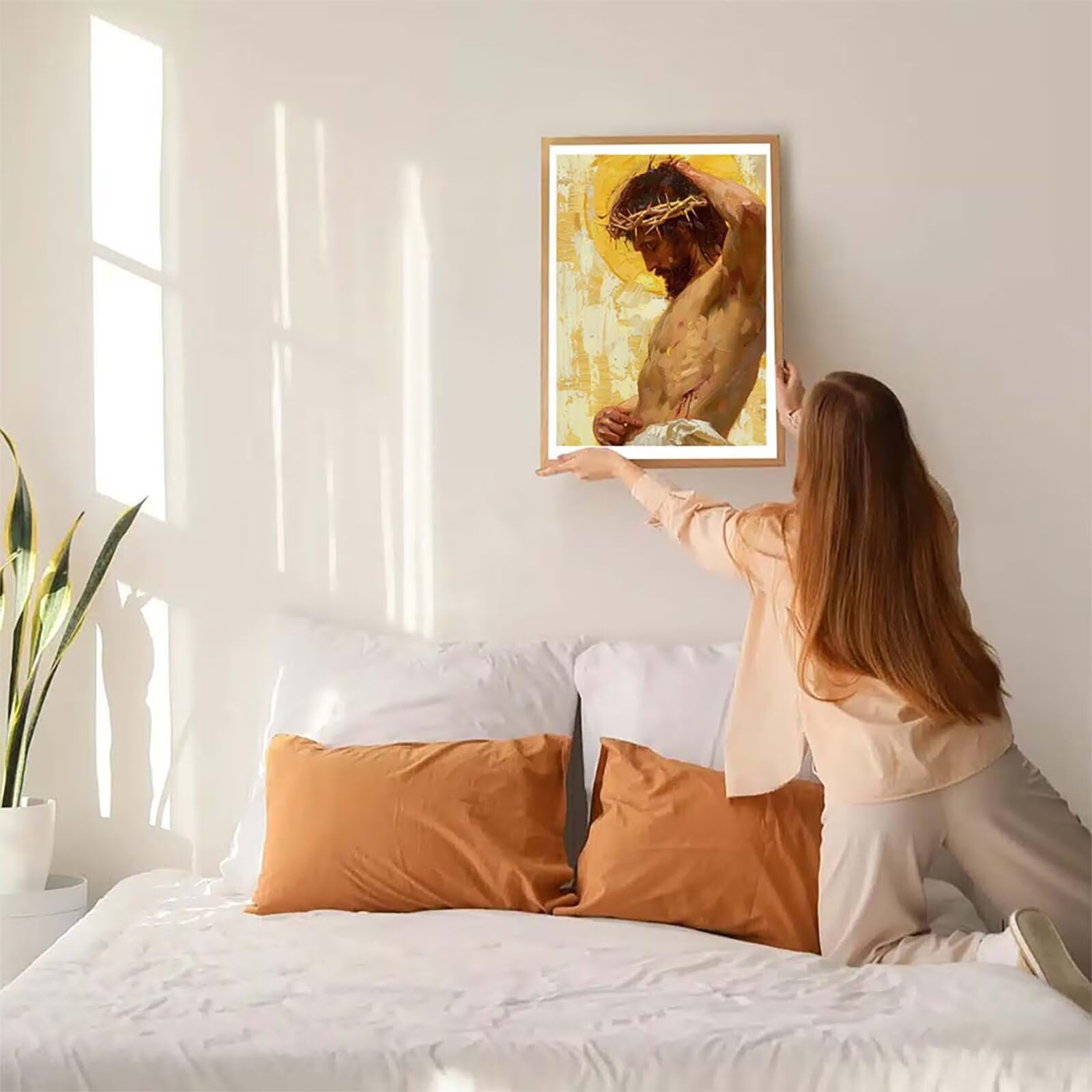 Uomo Diamond Painting Adulti 90x120cm, 5D Diamond Painting Kit 0-1936