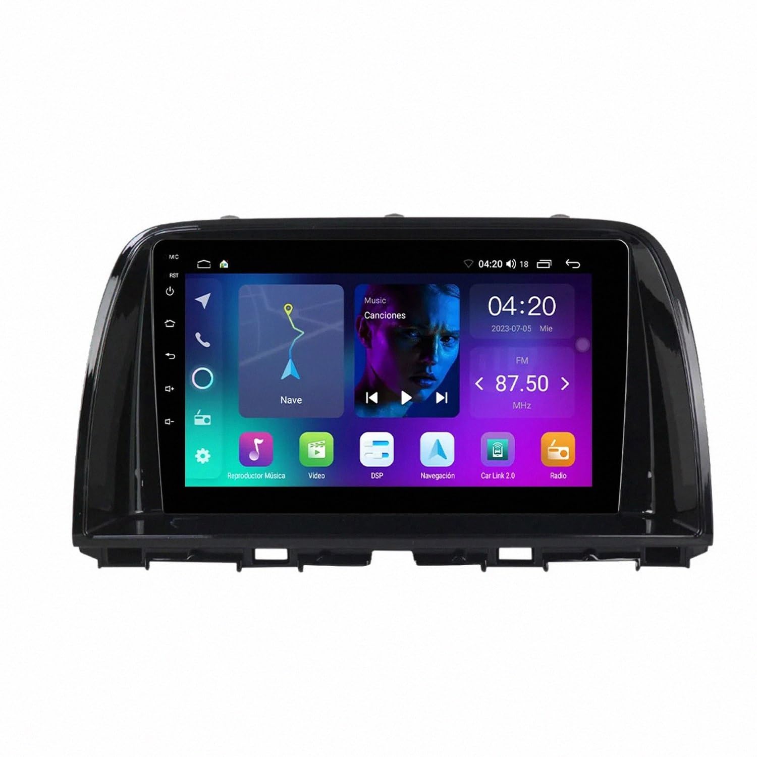 Autoradio para Mazda CX-5 2012-2016 con Carplay Inalámbrico y Android Auto 8