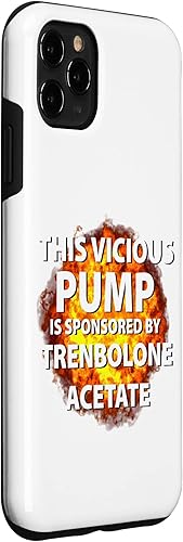 Miniatura 6 de La bomba viciosa divertida del iPhone 11 está patrocinada por el caso del acetato de Tren trembolona