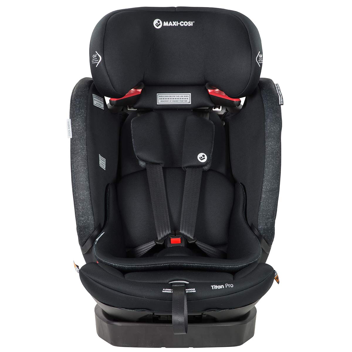 MAXI Cosi Titan Pro Convertible Booster Seat Suitable ApproxImately 6  Months To 8 Years, Nomad Black : Amazon.com.au: Baby