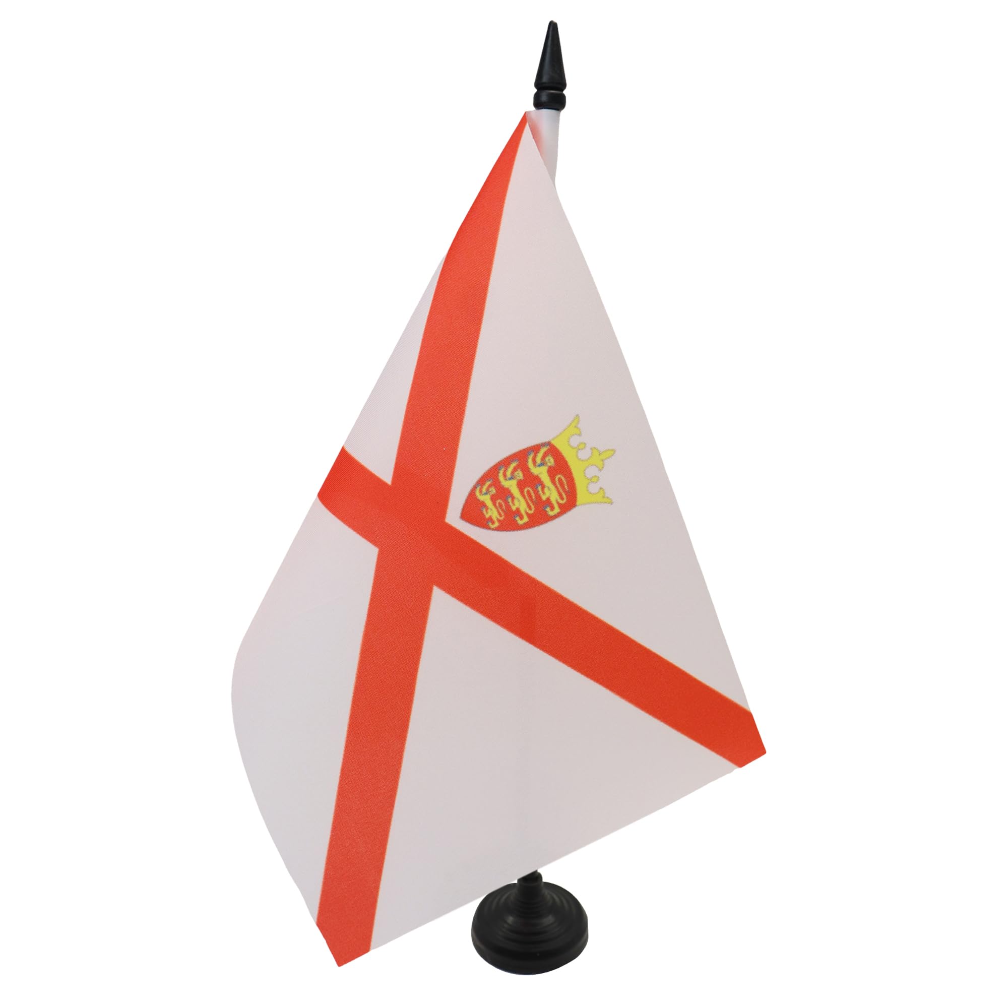 AZ FLAG Jersey Table Flag 6x8 in 100D Polyester Plastic Base