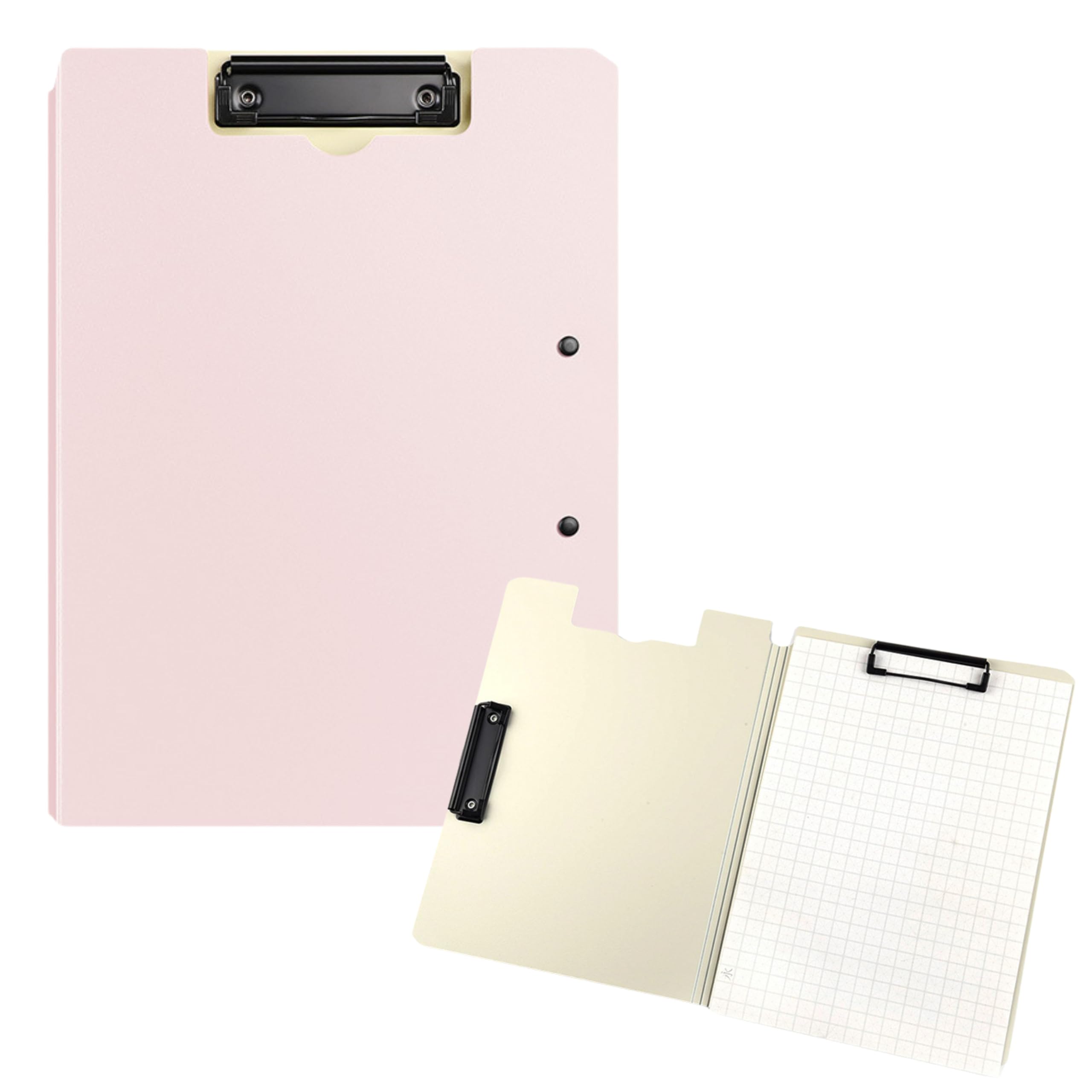 Amazon | East Leaf バインダー クリップボード A4 2つ折り