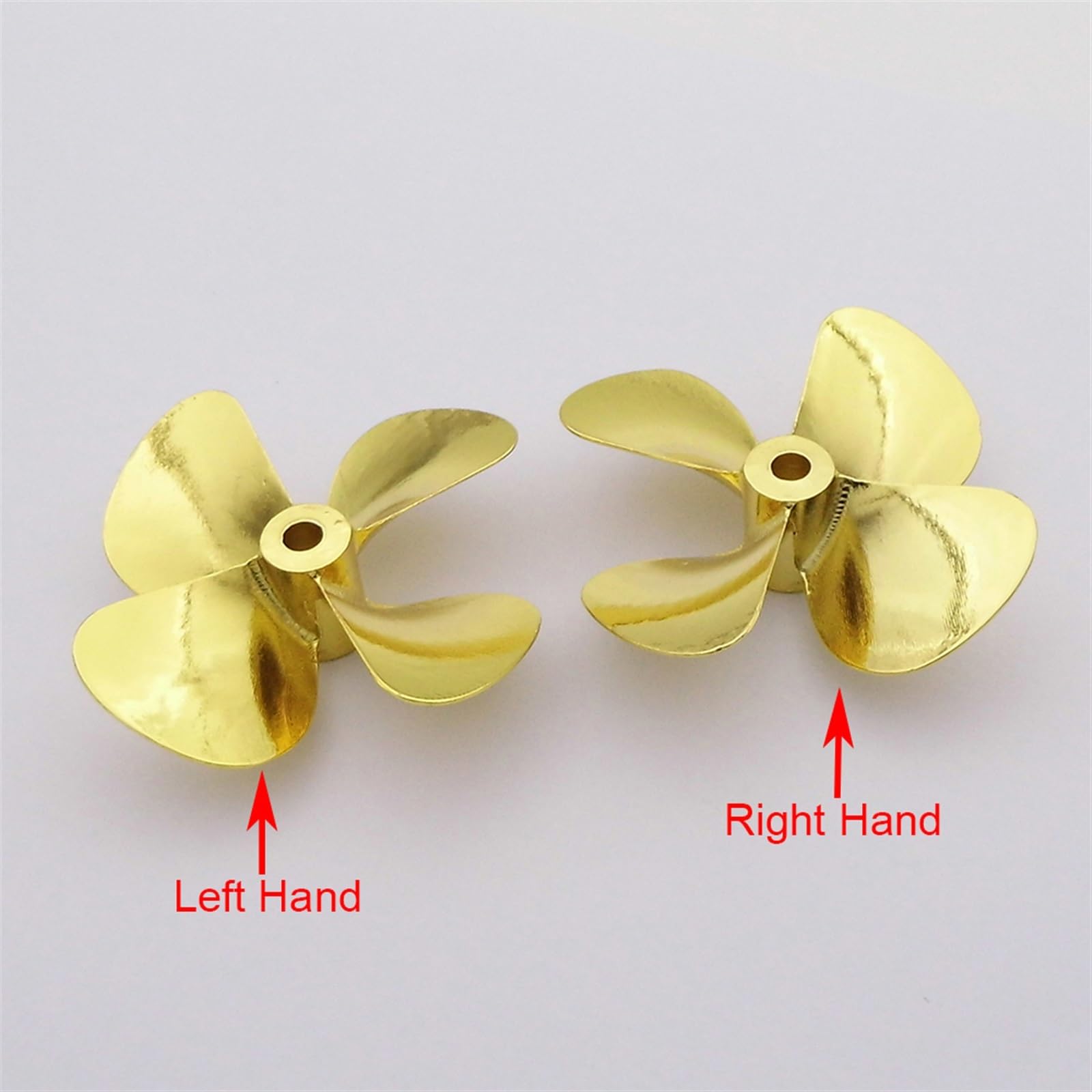 WUPEDI Hélice Métallique For Bateau RC, 3 Pales M2 15mm 20mm