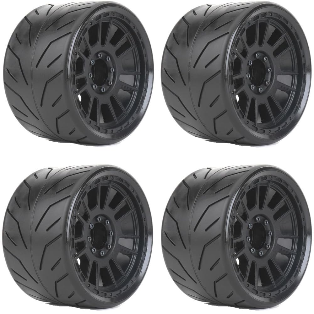 Pneus PowerHobby SMT 4.0 Wasteland Belted – 1/8 – 4 Pneus Montés – Neufs – Pour RC
