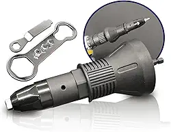 Rebitadeira Adaptador Para Furadeira Parafusadeira Rebitador Leminos