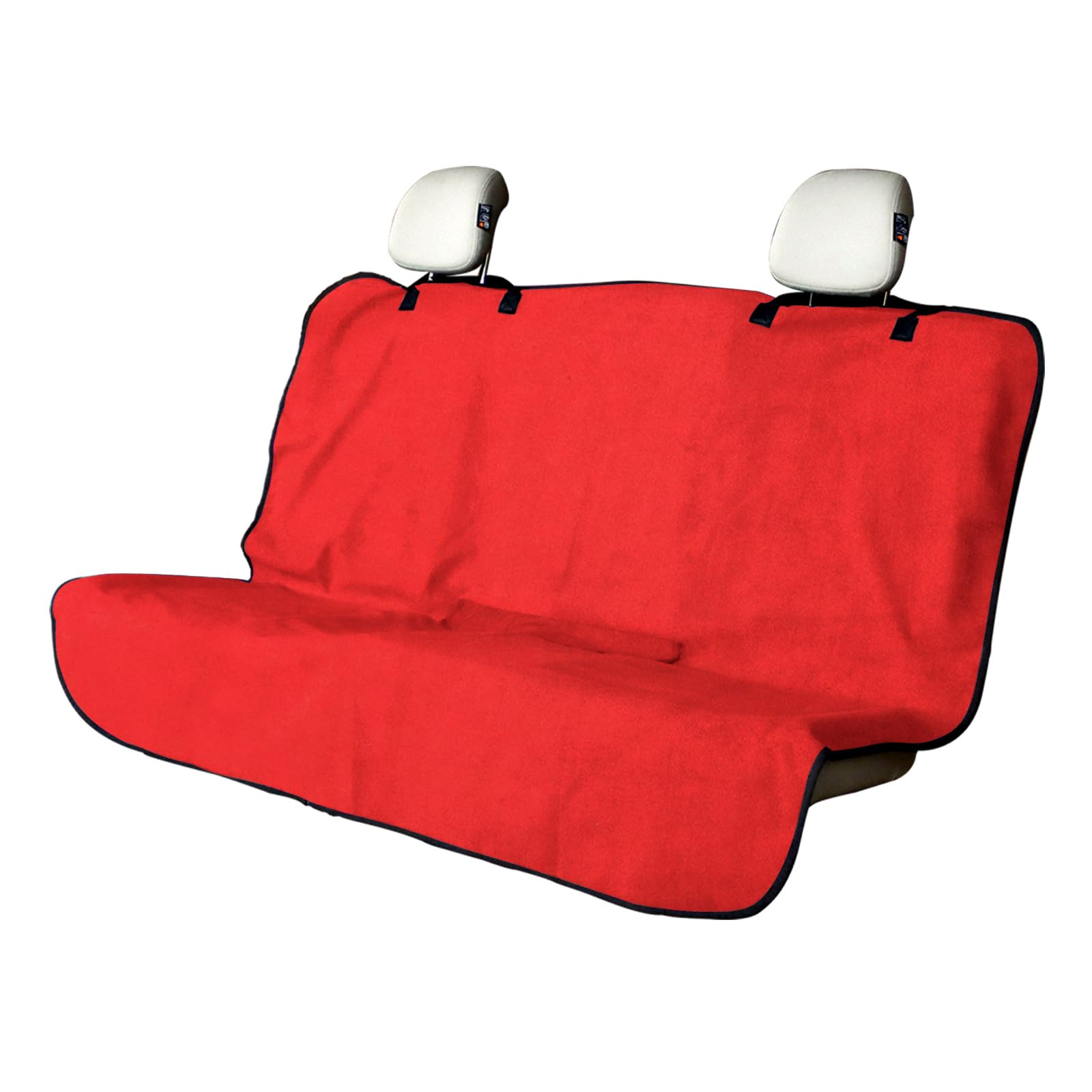nbnhxnff Car Seat Cover (Red, 1pcs Rear Seat)
