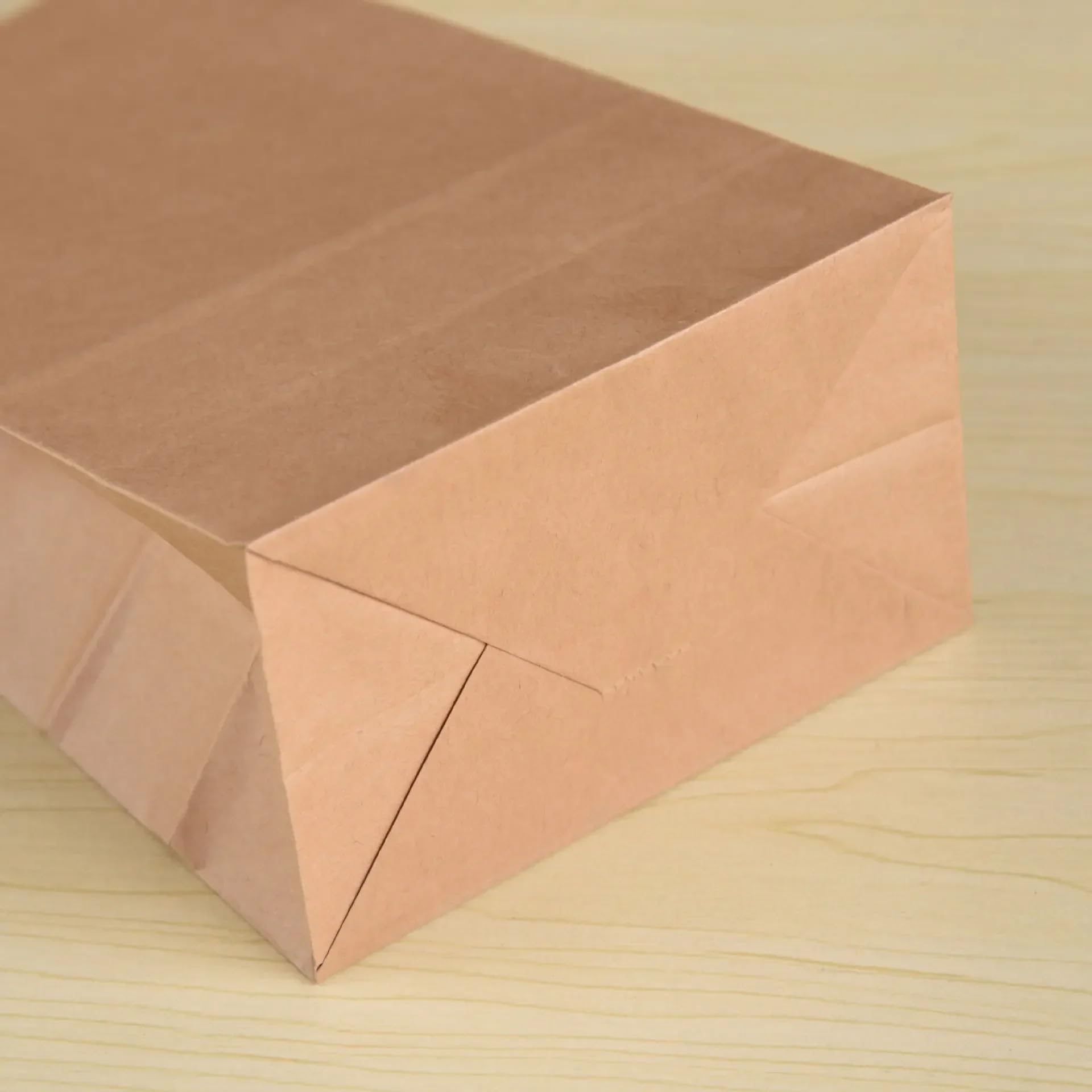 Buste Regalo Sacchetto di carta Kraft marrone da 10-100 pezzi
