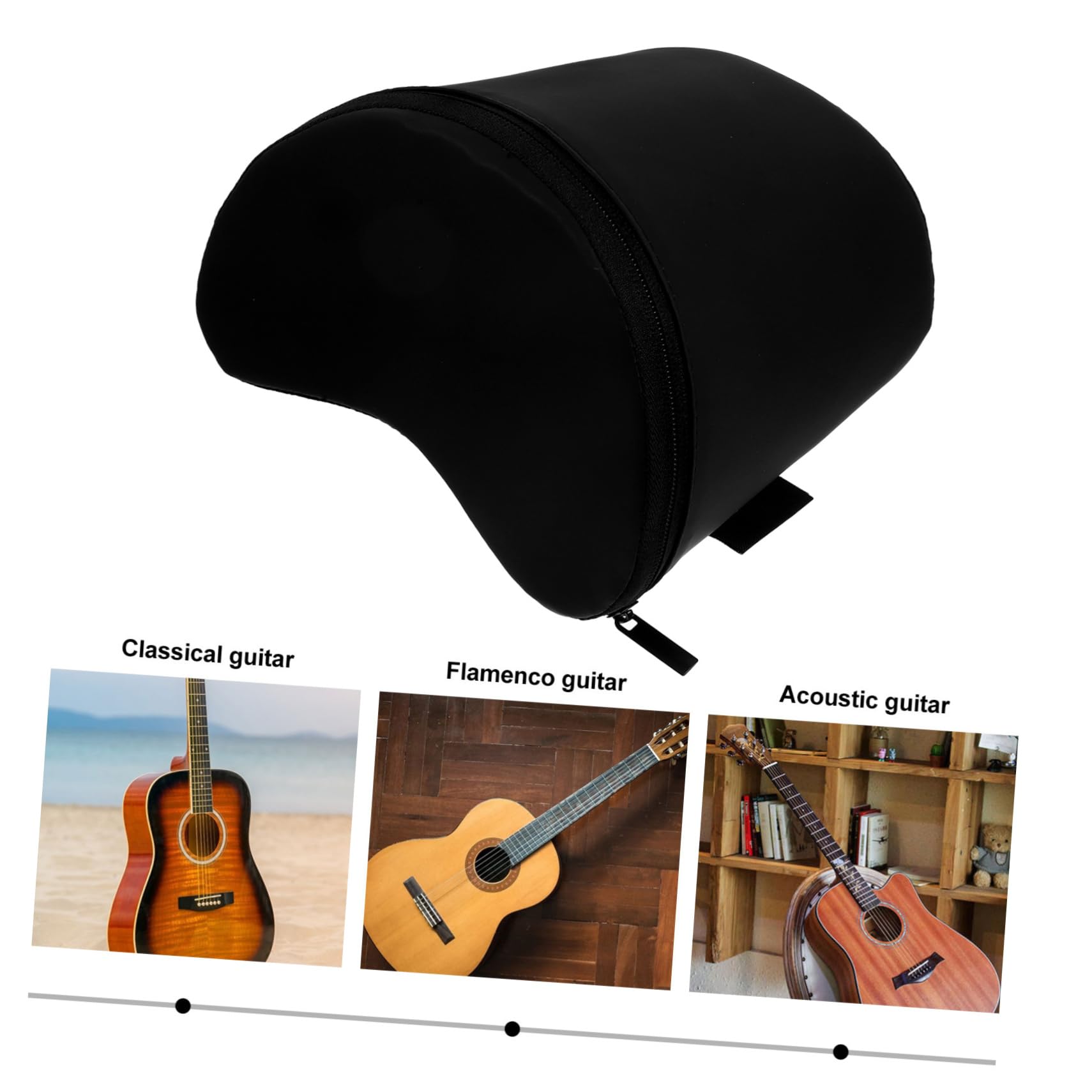 Gitarrenkissen Klassisch mit Konturierter Polsterung für Gitarristen