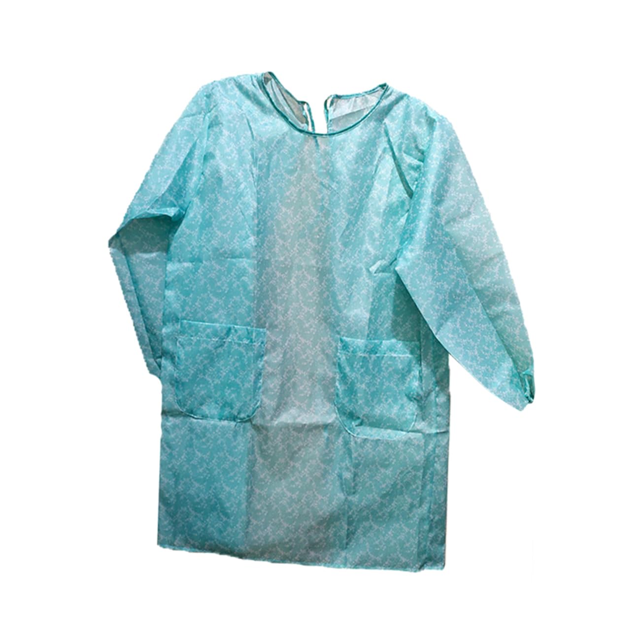 Hemobllo 10pièces Tablier Étanche Avec Manches Pour Adultes Pratique Pour Cuisine Et Ménage Bleu