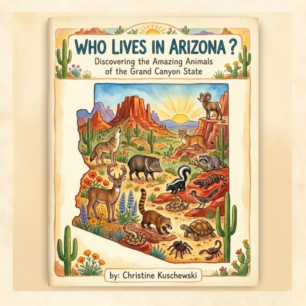 Who Lives in Arizona? Discovering the Amazing Animals of the Grand Canyon State (Who lives in...? Nature Series)