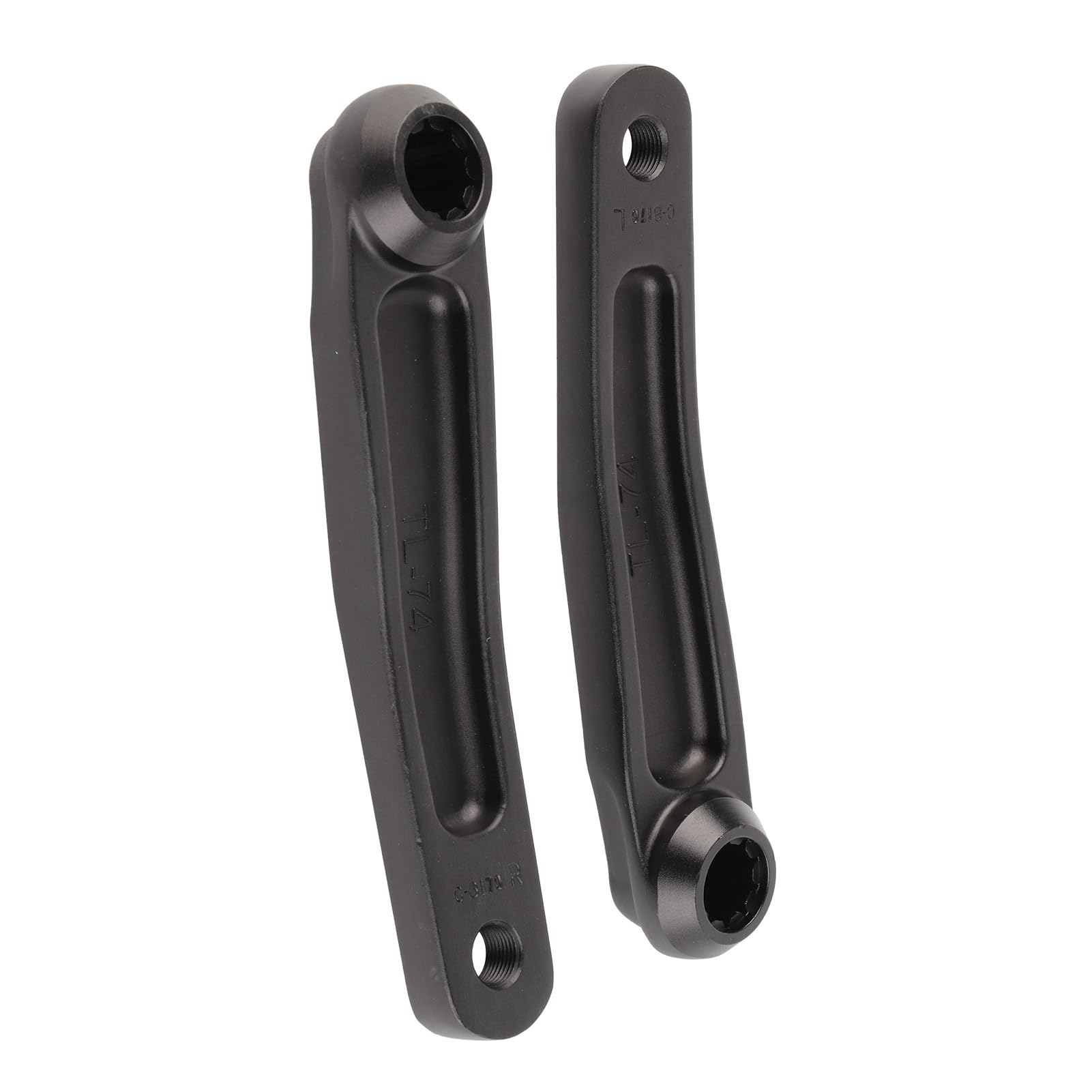Yosoo Health Gear Manivelle Vélo Électrique ISIS 170mm, Pédalier Aluminium pour Moteur Central, Compatible avec (Paire Gauche Droite)